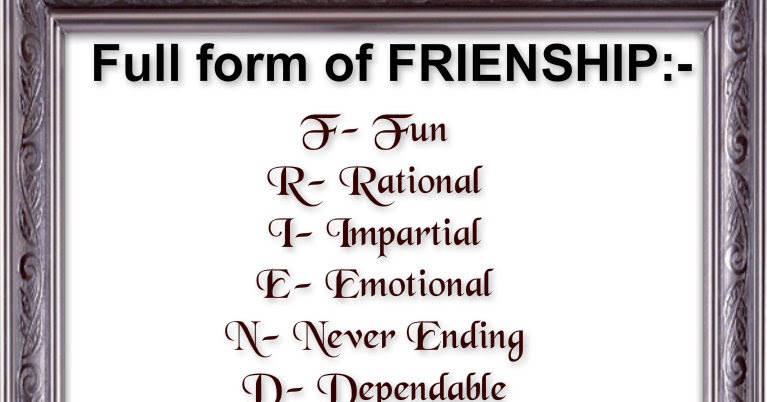 Awesome Quotes: Happy friendship day