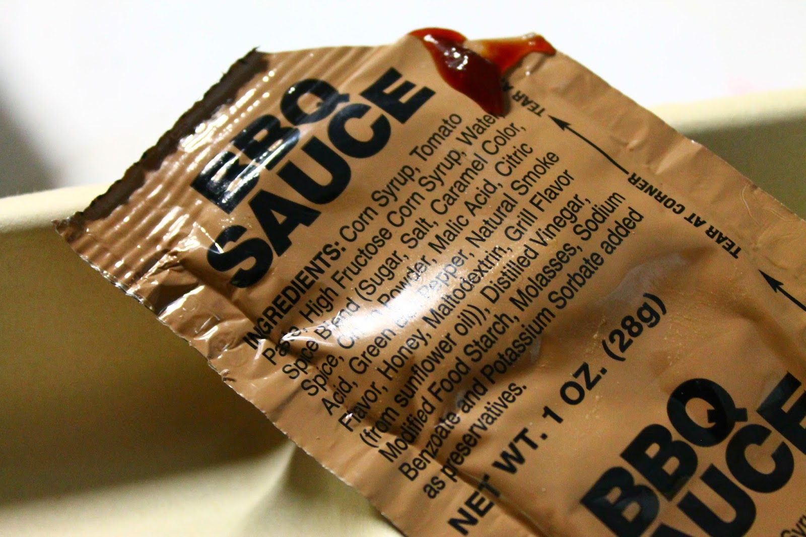 MRE Gourmet Menu 19 Beef Patty, Jalapeno Pepper Jack