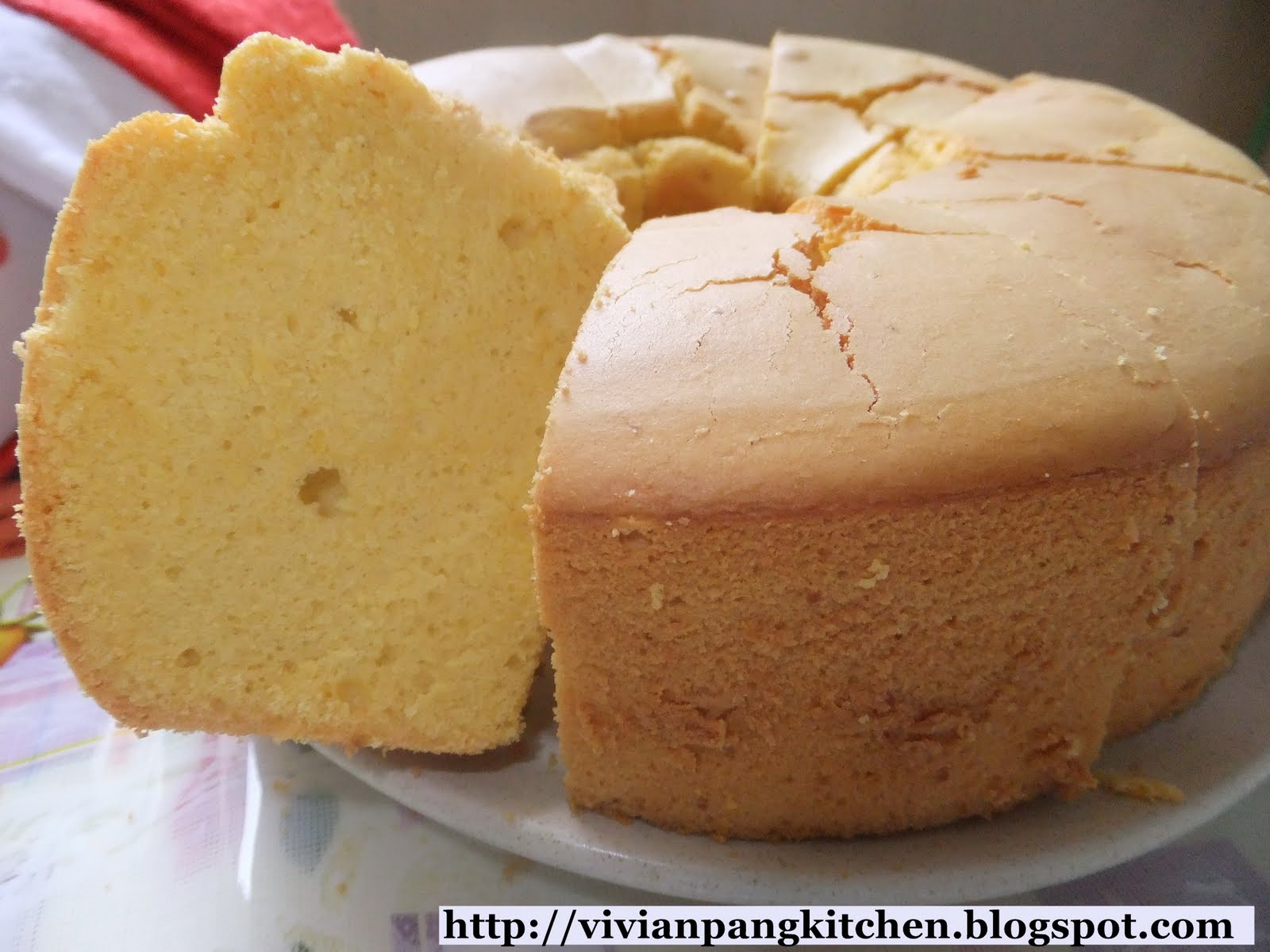 Vivian Pang Kitchen Cream Cheese Sponge Cake