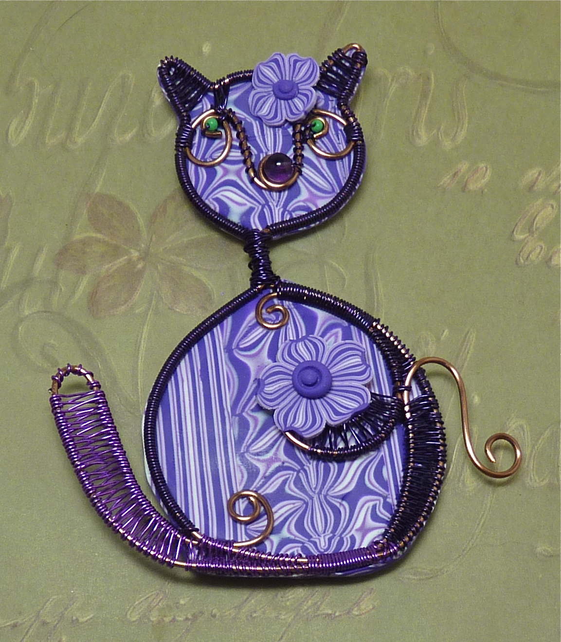 Knightwork Playing with Clay Mixed Media Polymer Clay & Wire Critters