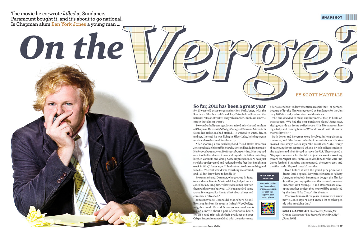 Ben York Jones for Orange