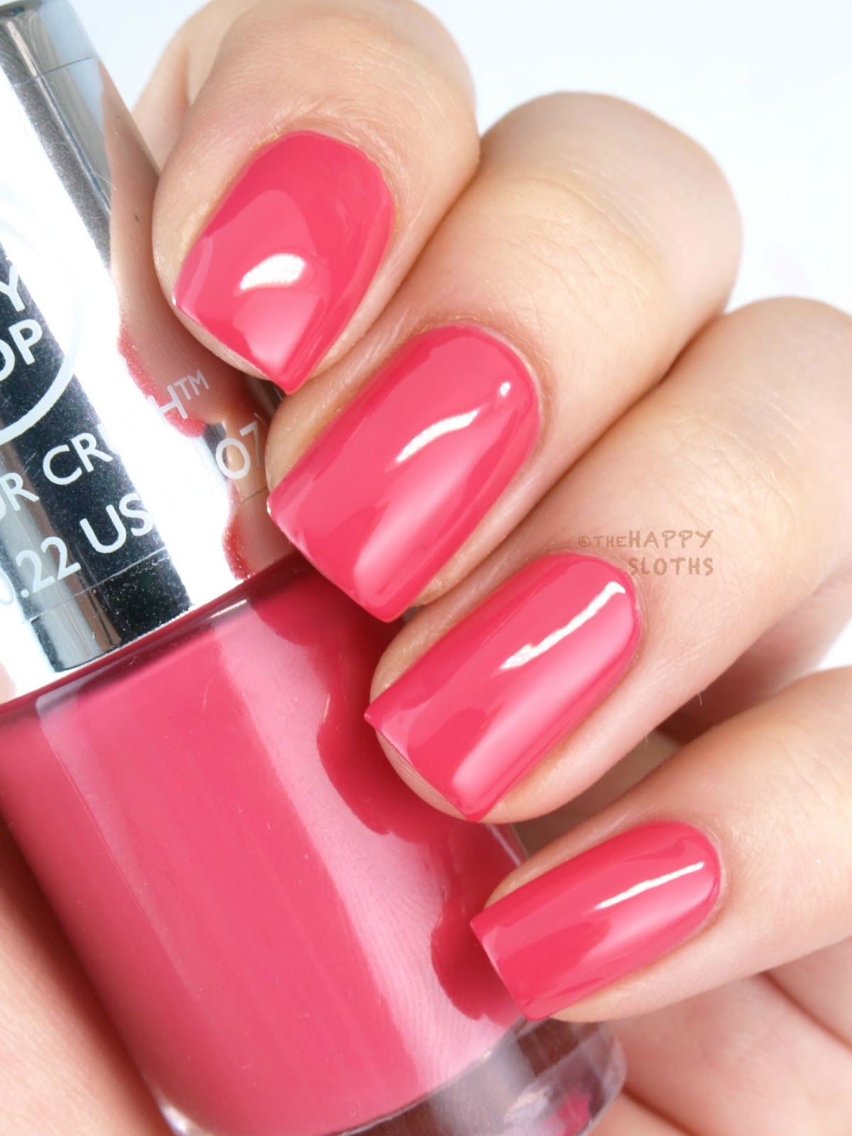 The Body Shop Color Crush Nails Nail Polish in "A Sunny Affair", "Cupid Pink" & "Mad About Blue": Review and Swatches