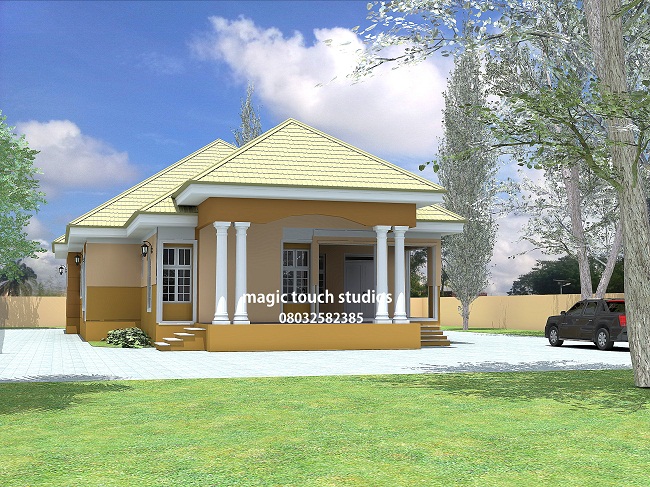 4 Bedroom Bungalow Modern And Contemporary Nigerian