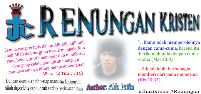 Renungan Kristen Perlengkapan Senjata Perang Renungan