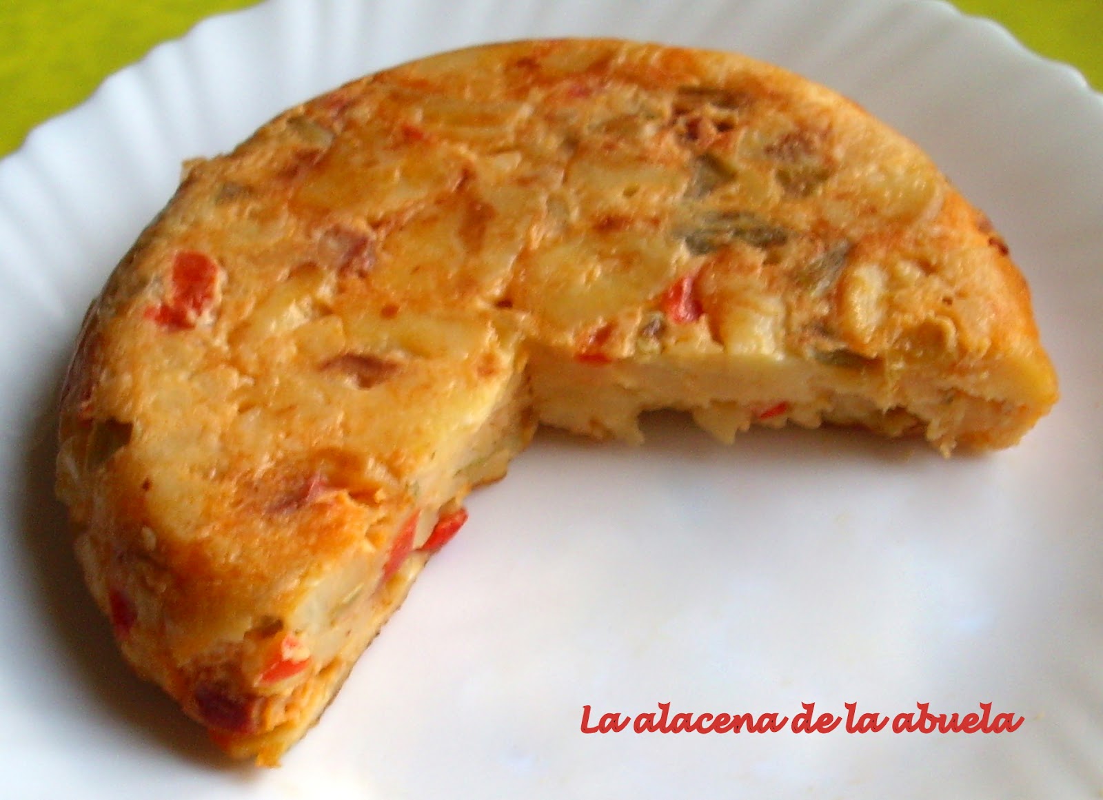 La alacena de la abuela Carmen TORTILLA DE PATATAS A LA RIOJANA