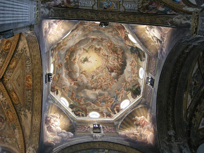 Duomo di parma, cupola di correggio 01
