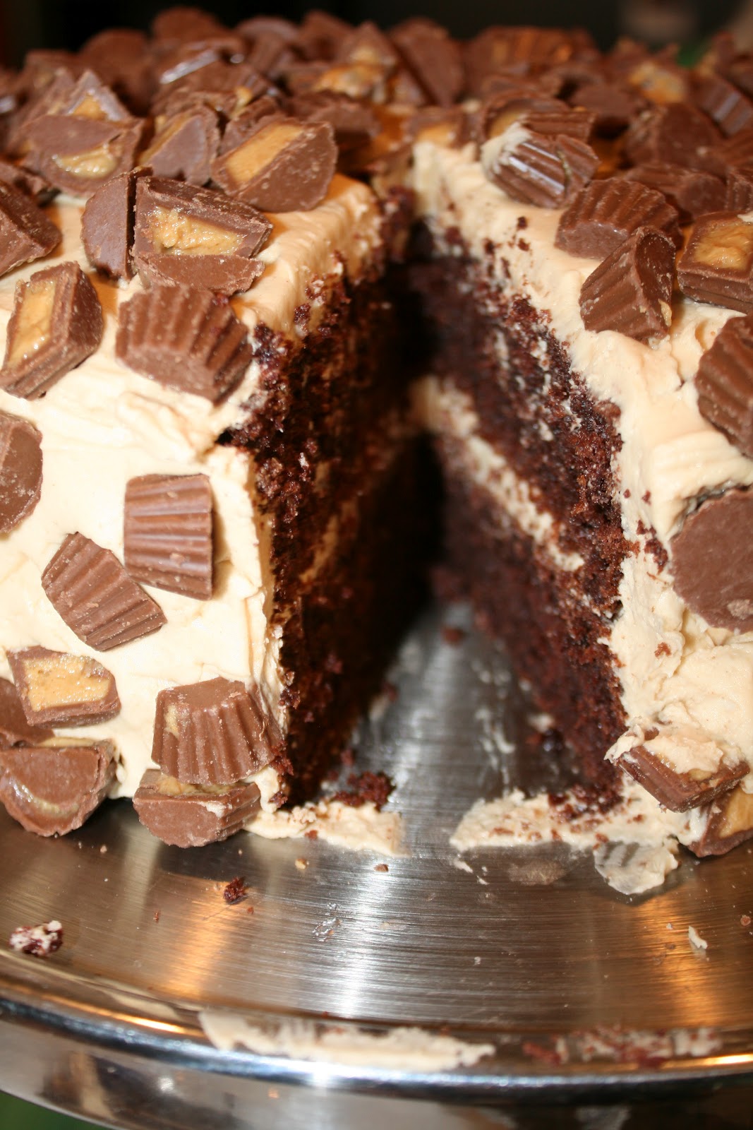 everything to entertain Peanut Butter Cake and a Birthday