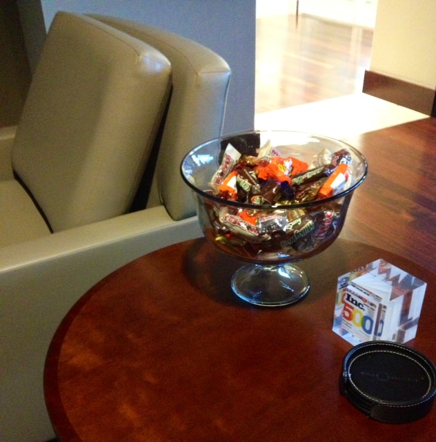An Open Letter to the Office Candy Bowl Amy's Balancing Act