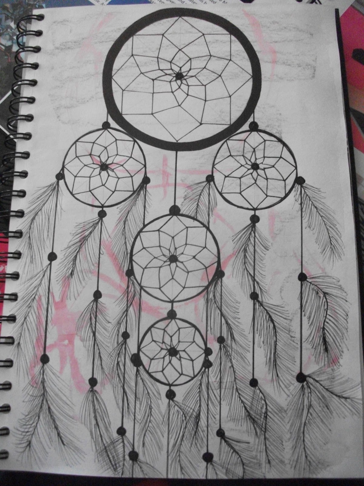 Hayley-Elizabeth's Summer/Personal Work: Dream Catchers...