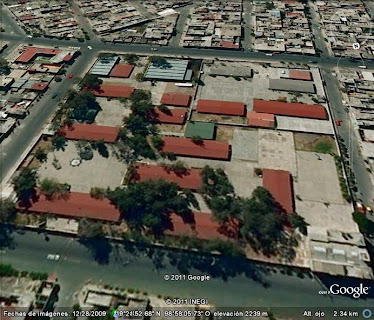 Mi escuela en Google Earth