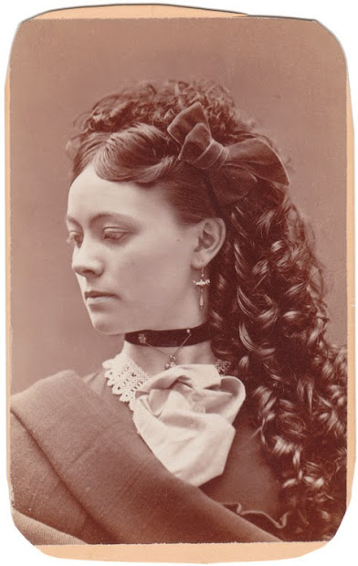 vintage beauty 1870s