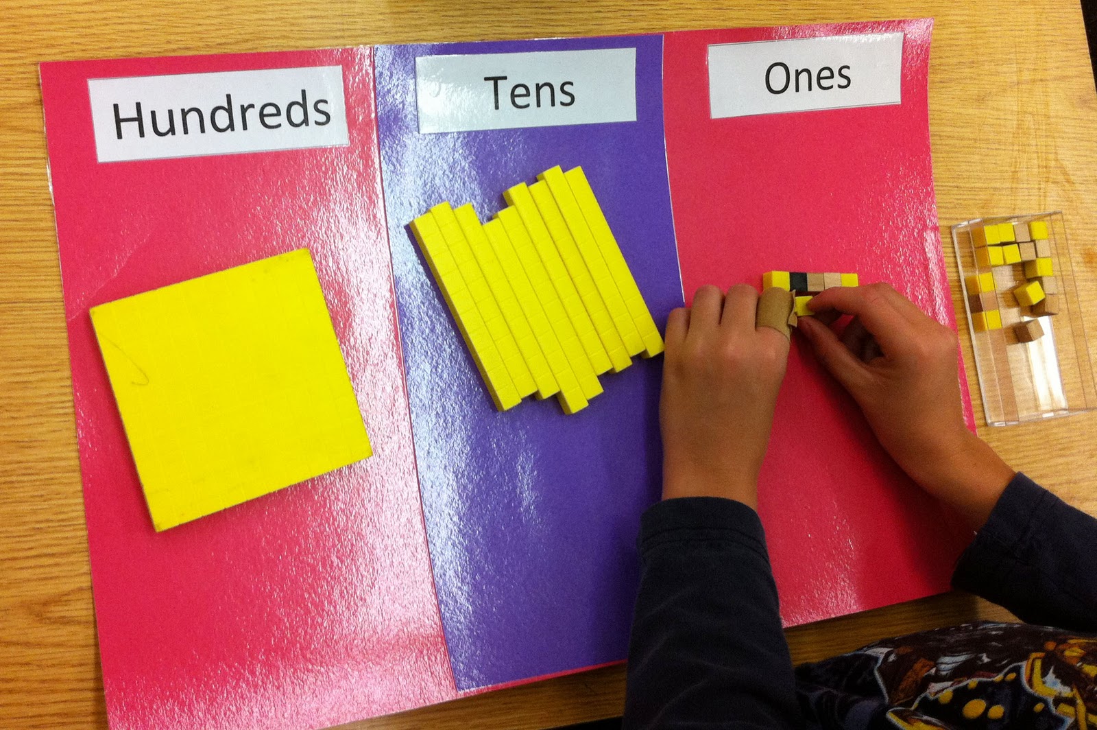 the teacher wife DIY place value mats