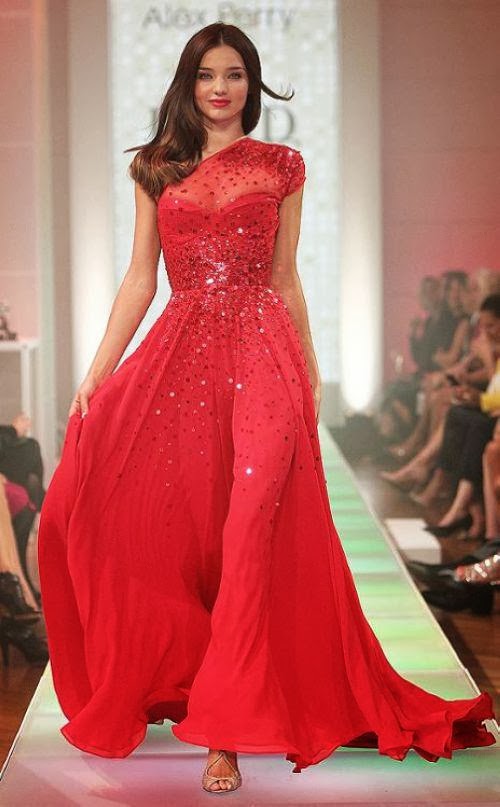 david jones red dress