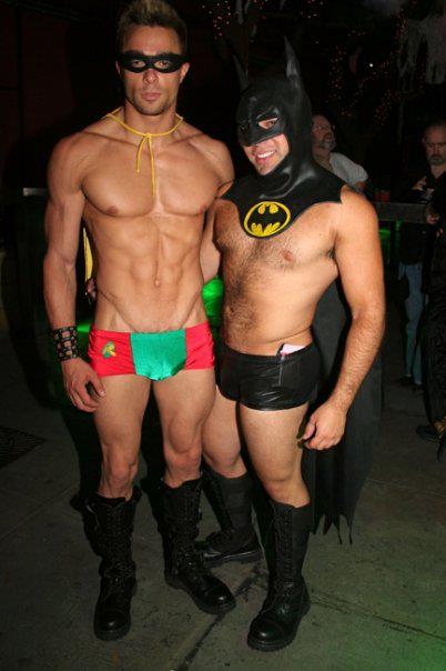 Batman and robin naked