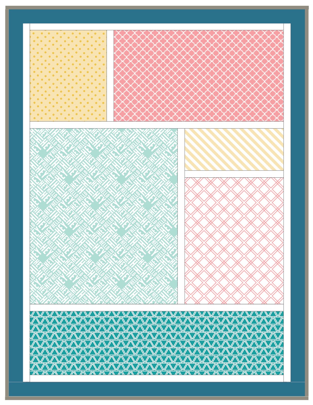 McKay Manor Musers Joining "quilt as you go" blocks with sashing