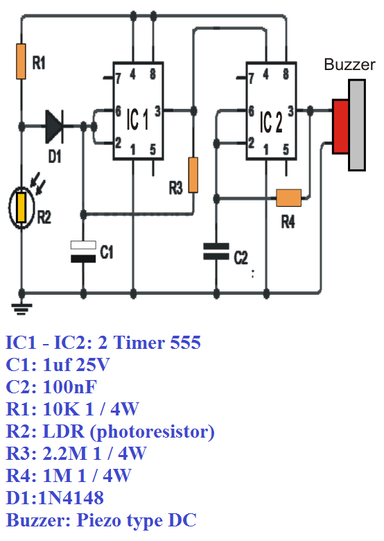 Electrical Engineering World Refrigerator Door Open Alarm