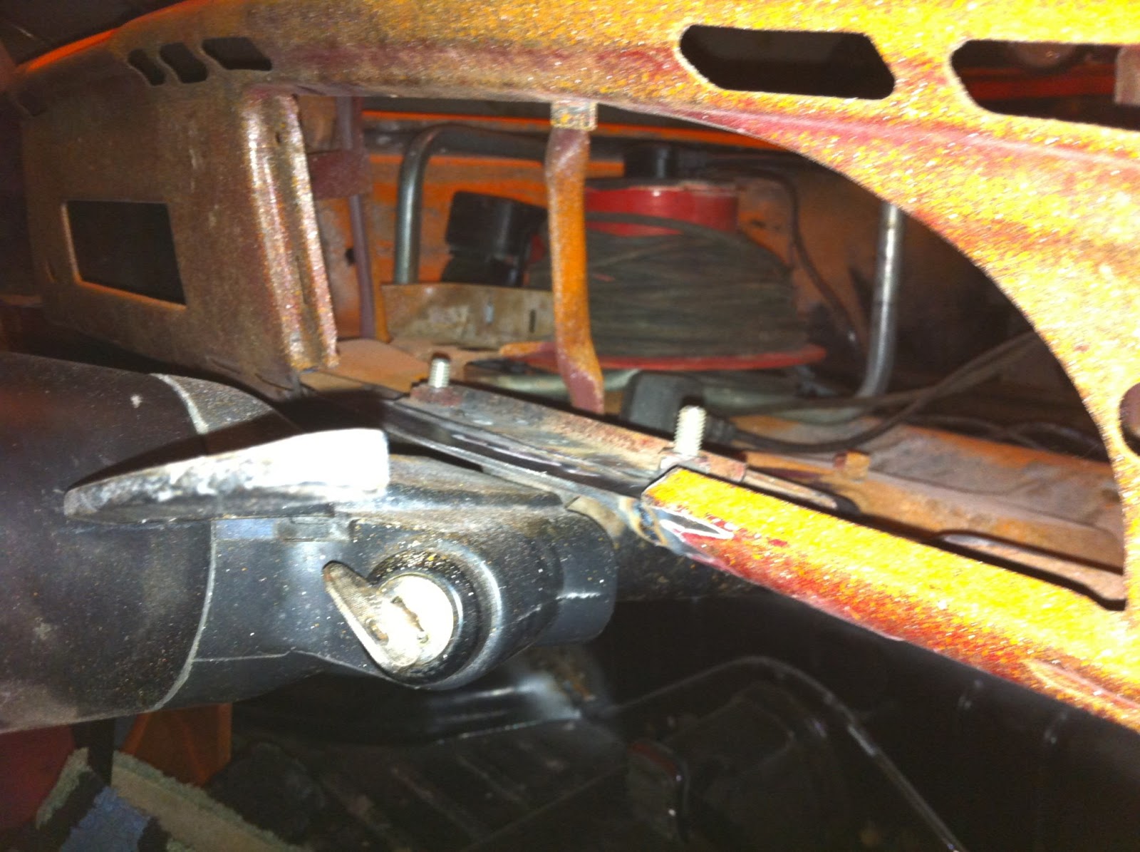 1969 Karmann Ghia Restoration RHD Dashboard Conversion Part 1