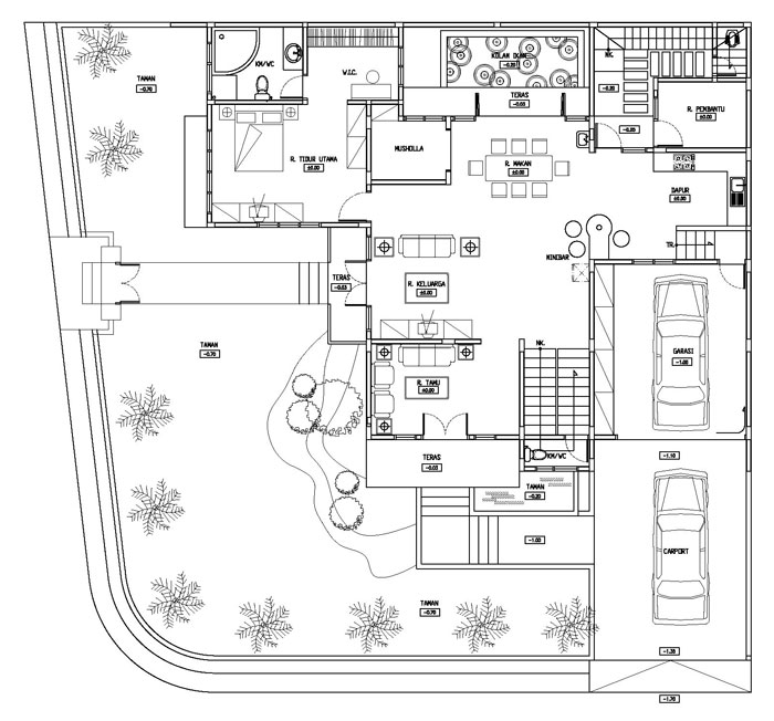 Denah Rumah Minimalis Denah Rumah Minimalis