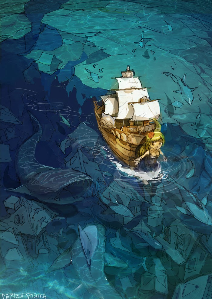 yalnız fok balığı Illustrations by ポ~ン