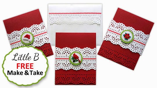 Make this Free Make & Take Card with Carol Snider from Little B
