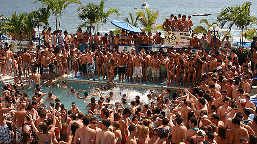 Spring break destination.