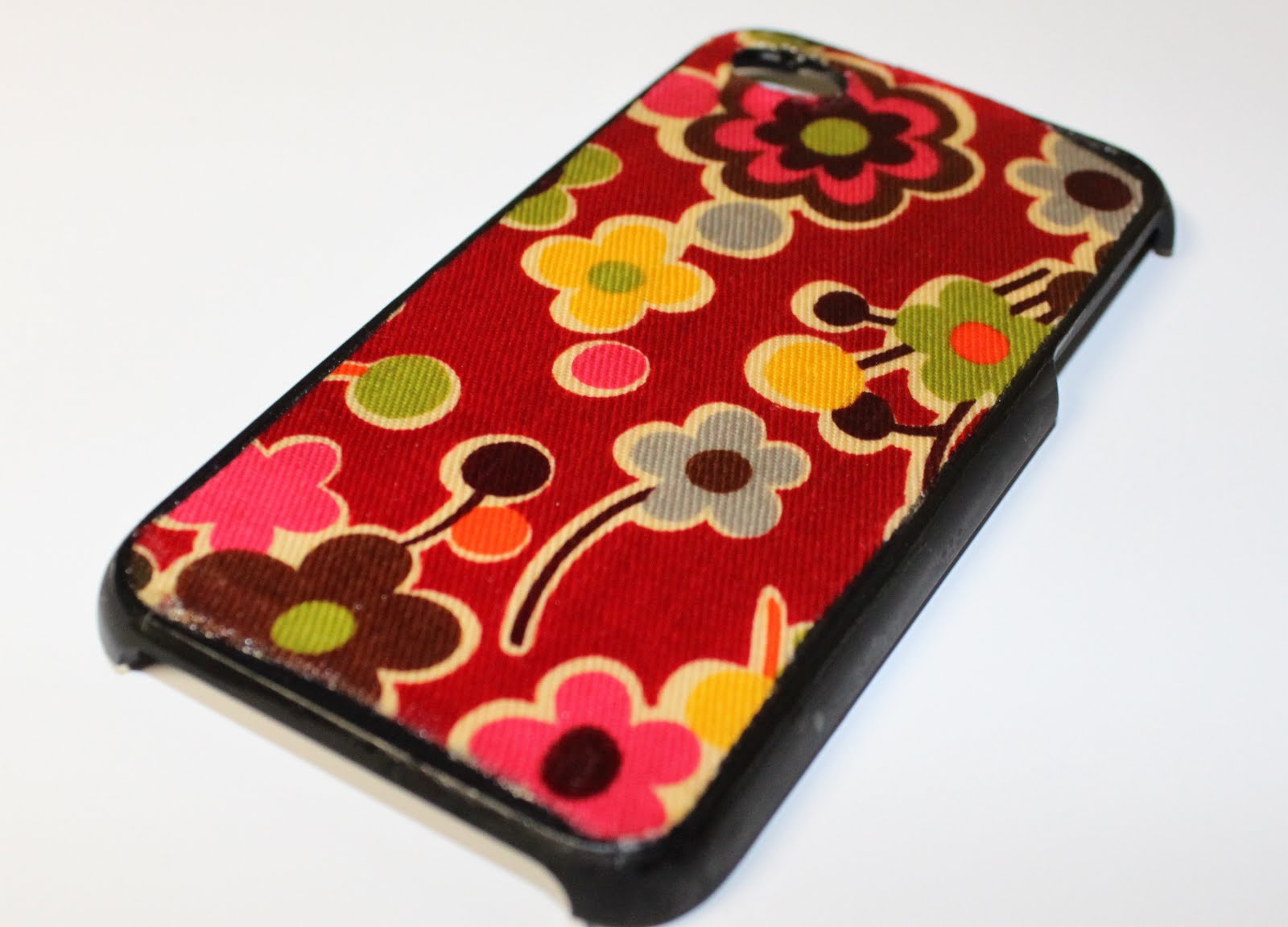 the lovely poppy [[the blog]] tutorial fabric covered cell phone case