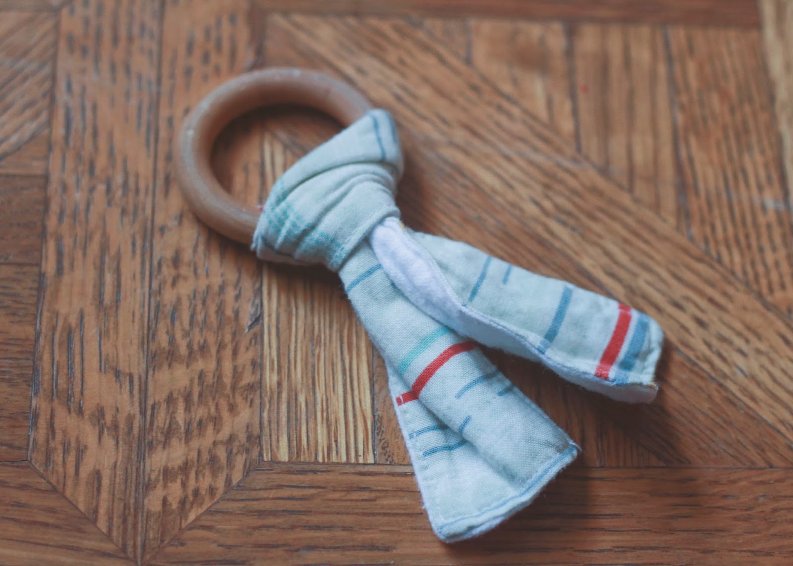 Nerd and Healthnut DIY Wooden Teething Ring