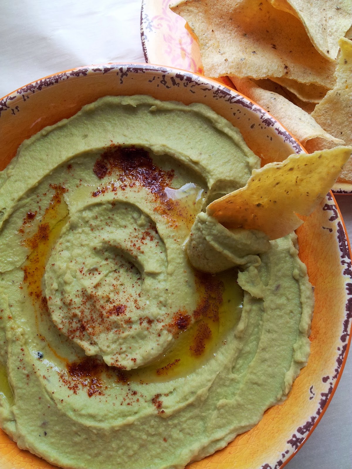 Organic Granny AvocadoChickpea Hummus (Mexican Influence) Vegan GlutenFree