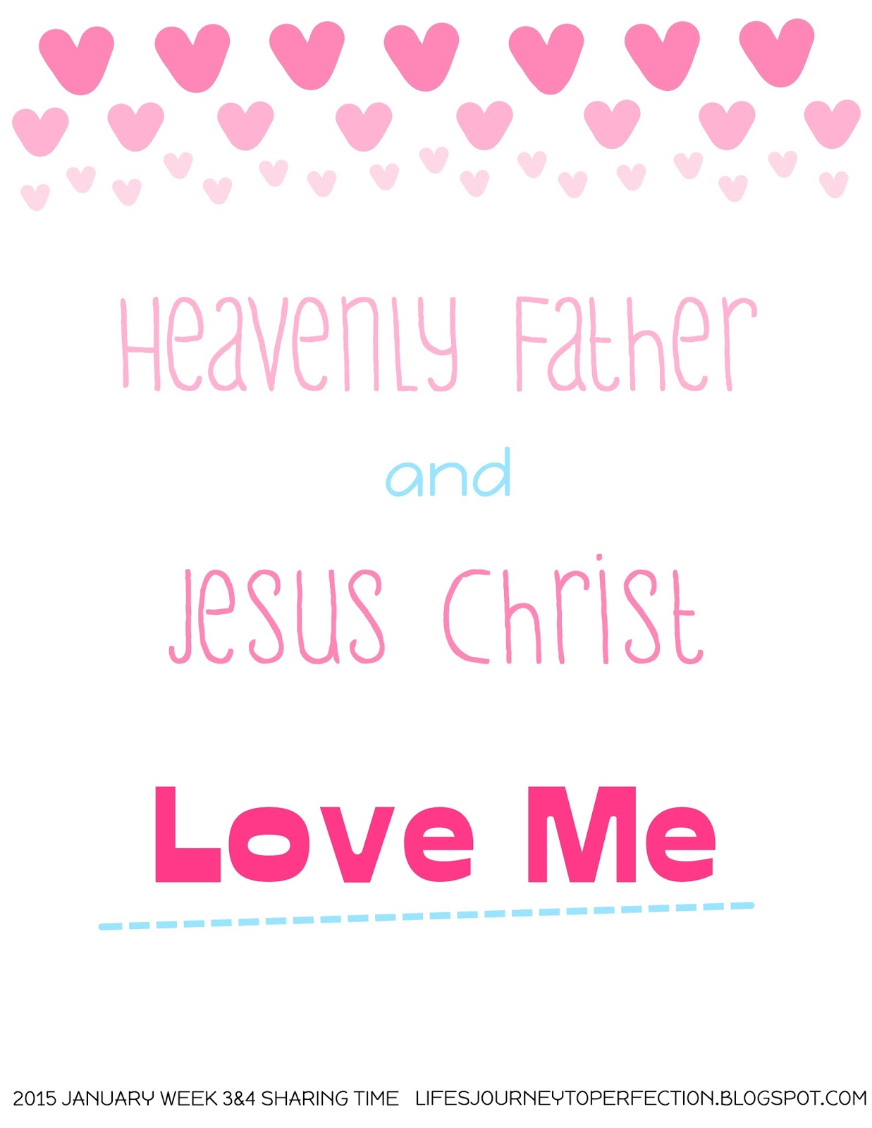 Life's Journey To Perfection: January 2015 LDS Sharing Time Ideas for ...