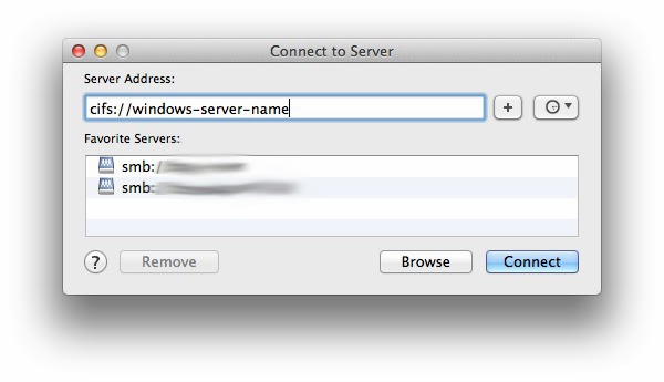 mac connect to server smb