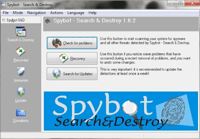 Download Spybot Search and Destroy