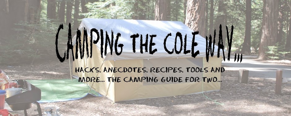 Camping the Cole Way.....