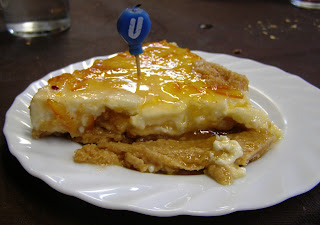 Tarta De Queso Philadelphia De Naranja 
