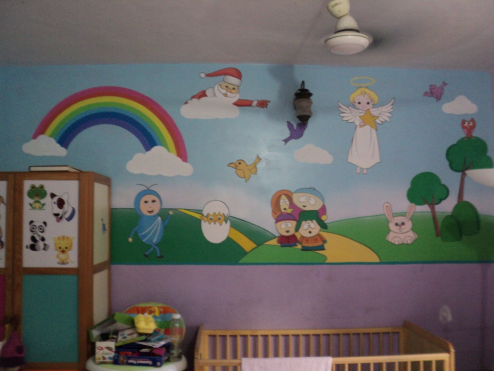 PRE SCHOOL CLASSROOM WALL MURALS