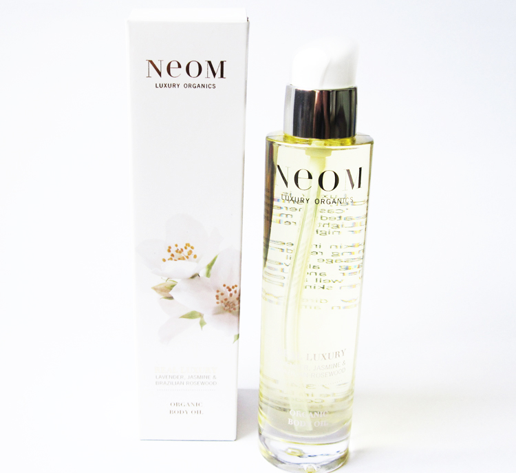 The Pampering Treat Neom Organic Body Oil in Real Luxury We Were