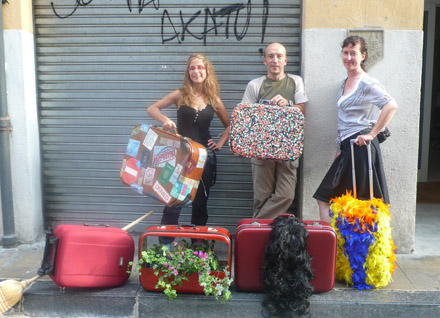 De cómo se va a buscar a una reciclante a la estación