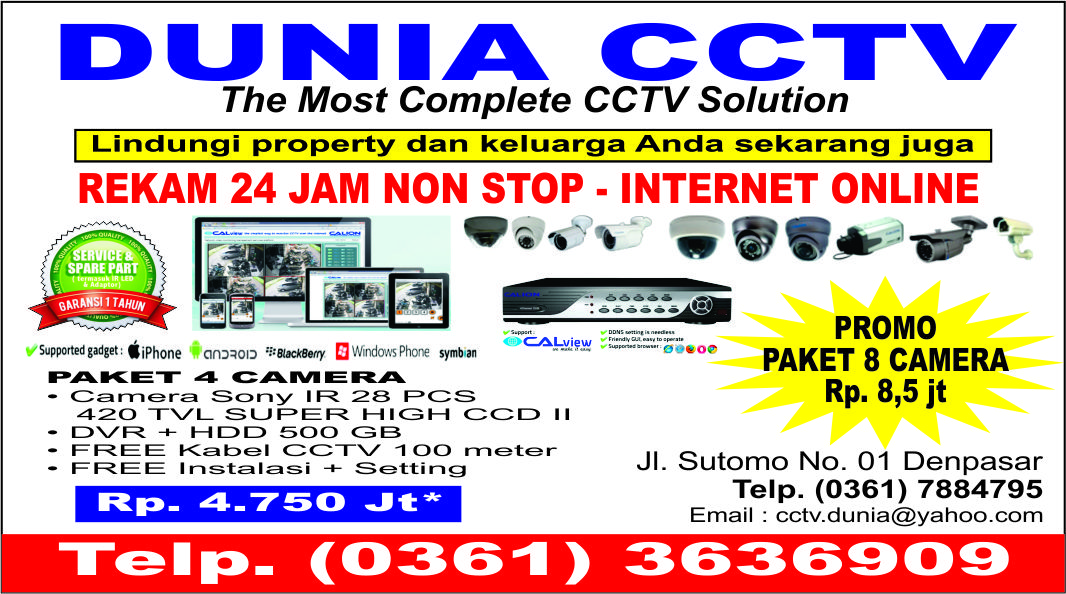 Dunia Cctv Brosur Cctv