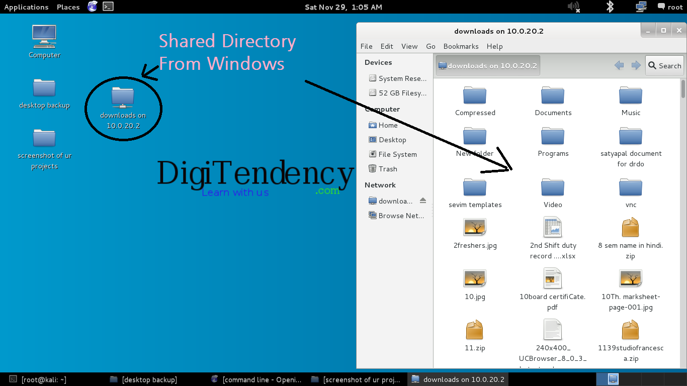 mounted directory from windows(www.digitendency.com) mounted directory from windows(www.digitendency.com)