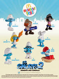 Smurfs 2 no Mc lanche Feliz: