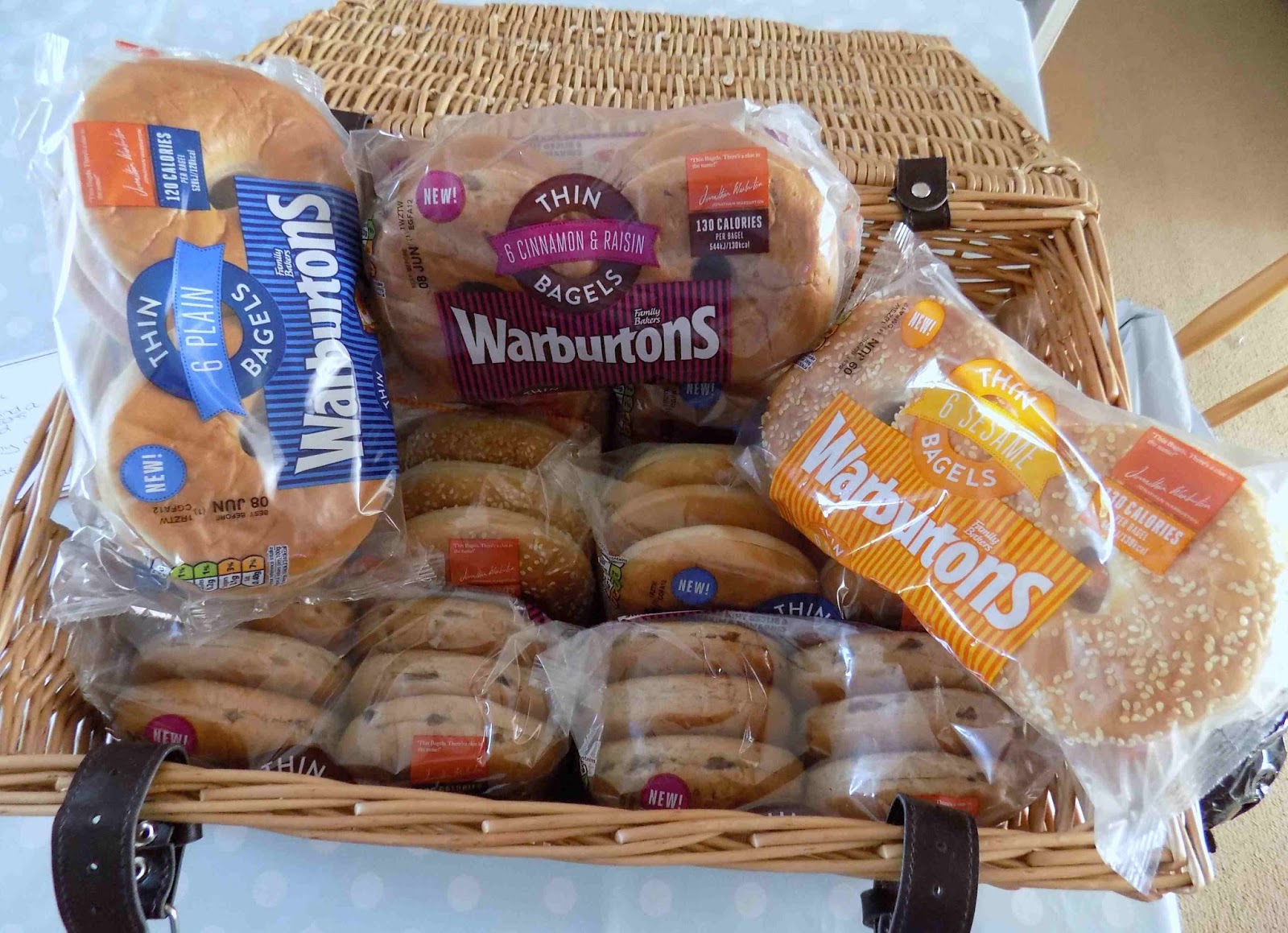 Madhouse Family Reviews Cut the calories with Warburtons Bagel Thins