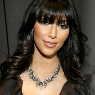 Actress Kim Kardashian Latest Hairstyle Photos