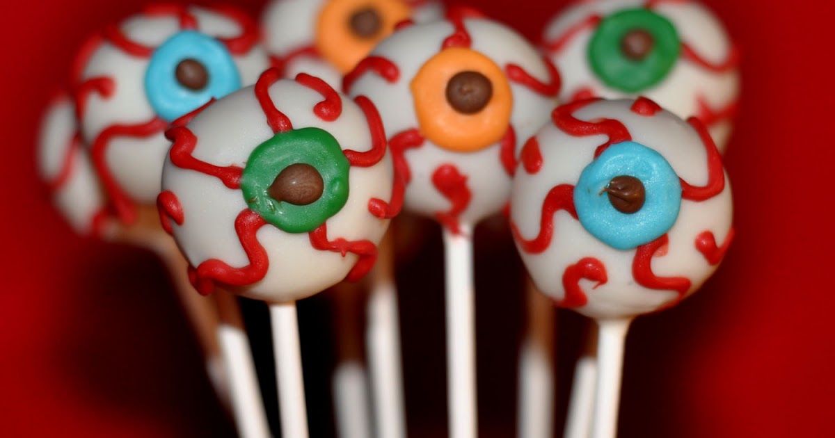 Beki Cook's Cake Blog Eyeball Cake Pops