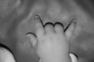 Baby signing I Love You