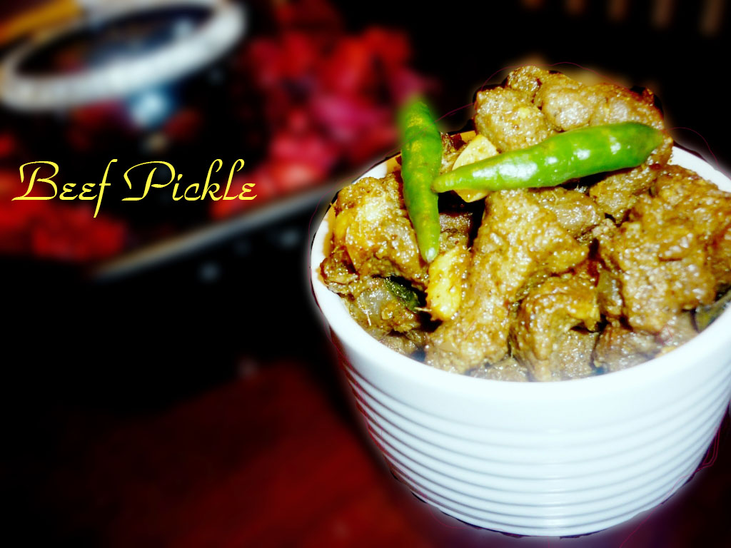 Quick Easy Recipes To Try at Home: Beef Pickle