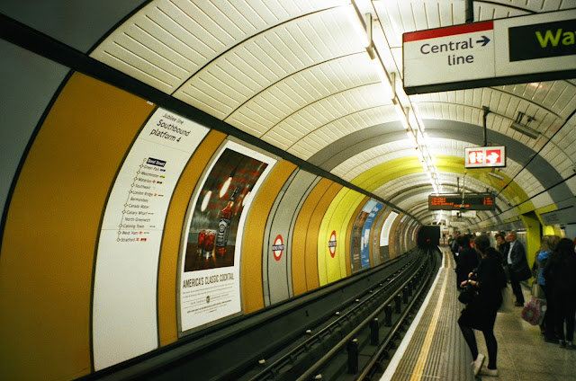 London tube interior