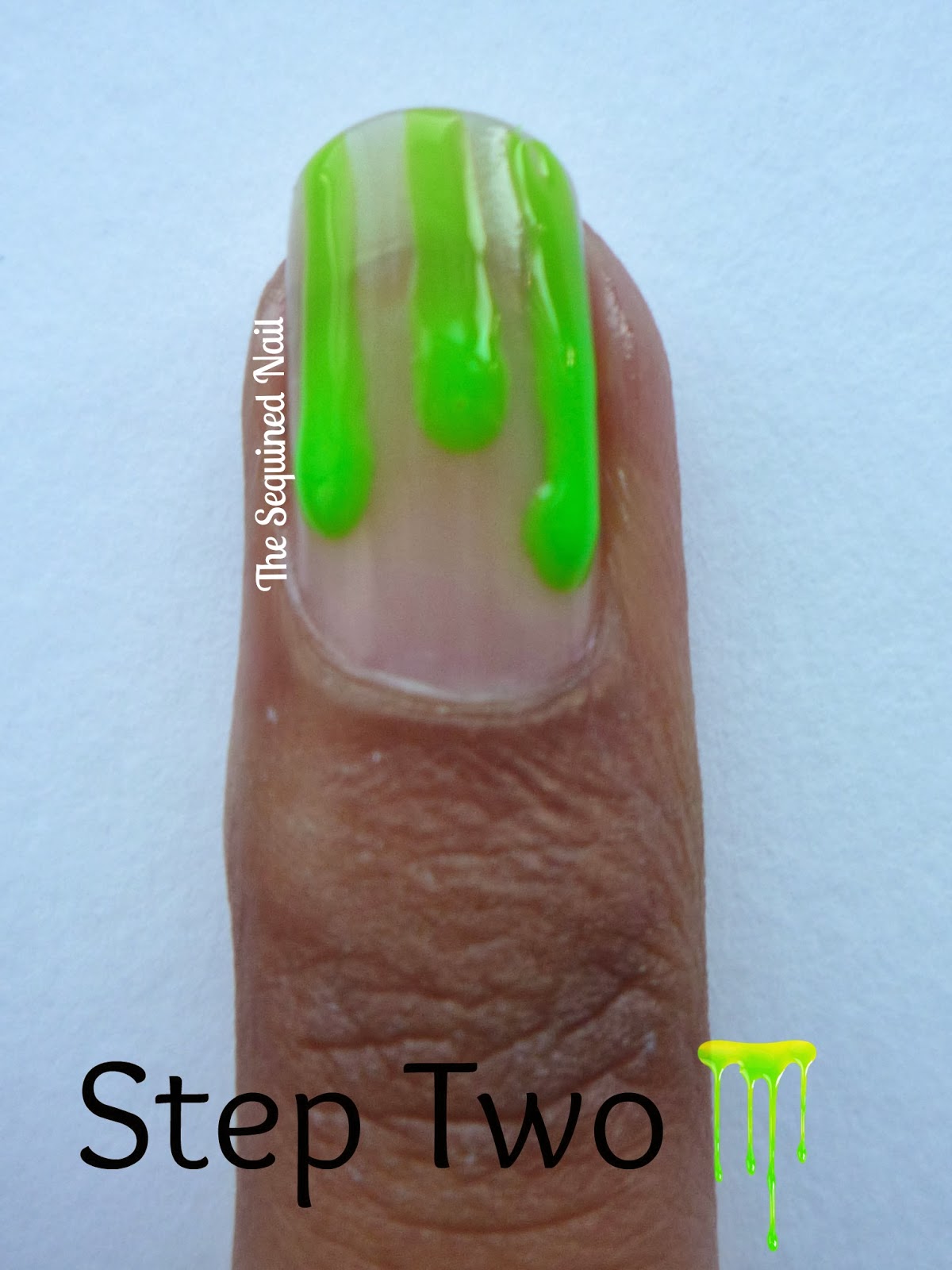 The Sequined Nail Slime Nails Tutorial