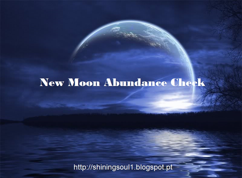 ShiningSoul New Moon Abundance Check May / Cheque da Abundância da