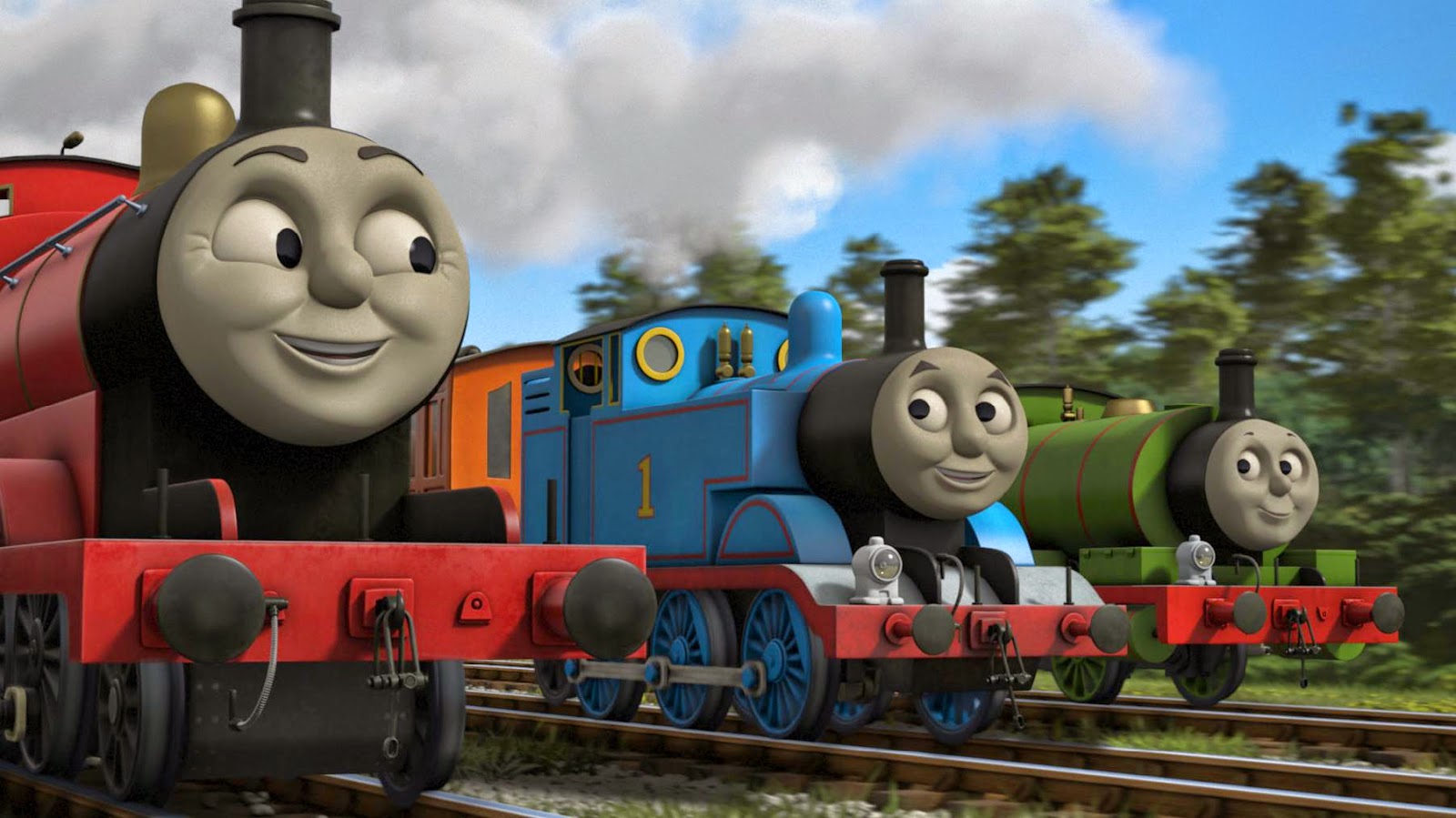 Gambar Thomas & Friends Wallpaper HD Tank Engine | Gambar Lucu Terbaru
