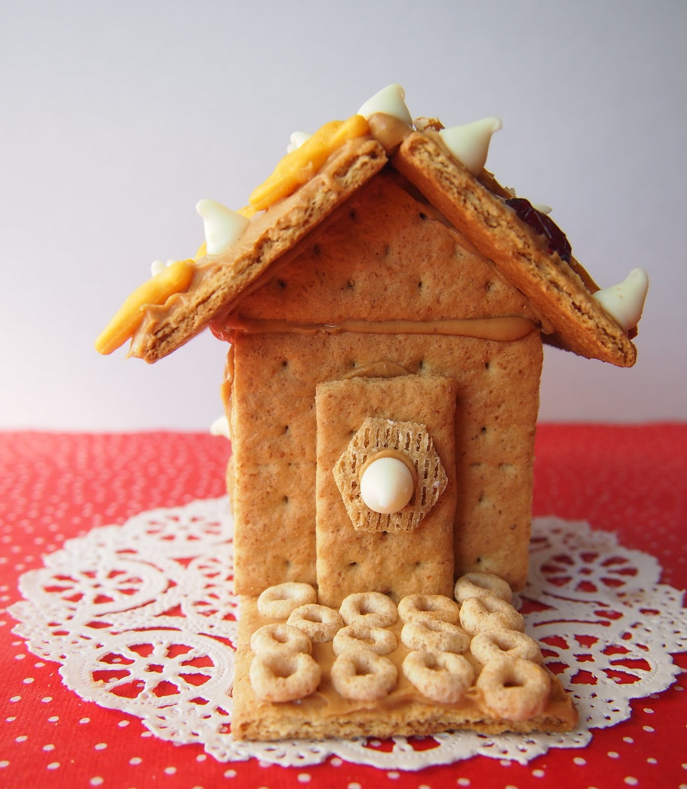 The Tiny Funnel Healthy Graham Cracker Gingerbread Style Houses