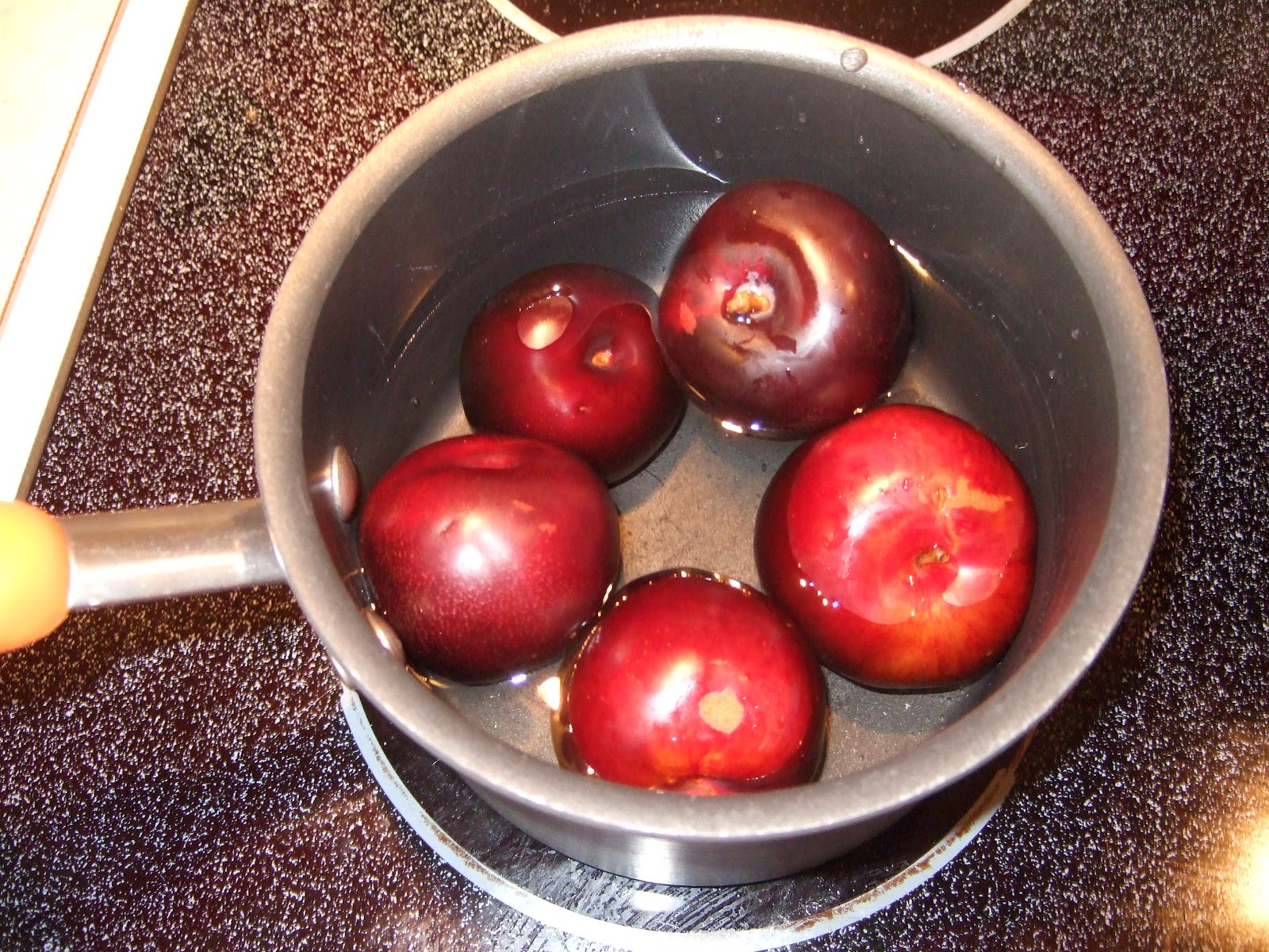 Being Farrah's Mom Baby Food Plums